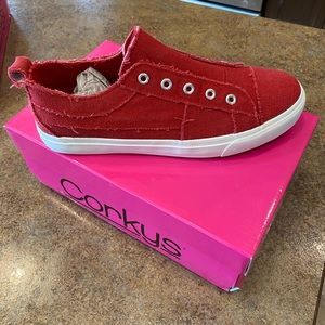 Red Corkys Babalu Shoes *New* size 10